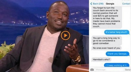 HANNIBAL BURESS VS THE LANDLORD FROM HELL